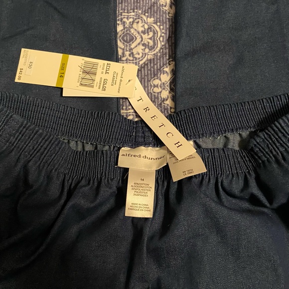 Alfred dunner stretch pants size 14 - Picture 4 of 5